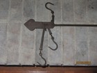 Antique Steelyard Balance Beam Scale W  Markings And Weight  