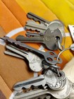 Vintage Key Lot Of 31 Bulk Assorted Metal Keys Steampunk Crafts 