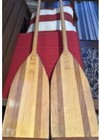 Pair Bending Branches Arrow Canoe Paddles Oars 54  56       hardwood    rockgard Tips