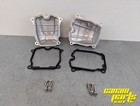 Can-am Cast Aluminum Valve Cover Vtwin With Rotax Gaskets Metal Engine Cover Kit
