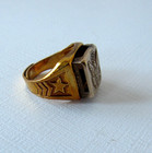 Captain Midnight 1942 Mystic Eye Detector Premium Ring By Ovaltine