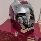 Us Stock    Autoking Iron Man Helmet Mk5 Electronic Voice Activated Open close