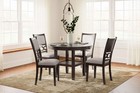 Langwest - Dining Room Table Set  set Of 5  - Brown