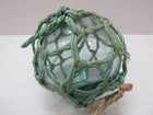 Authentic 3 1 4 Inch Japanese Netted Glass Float Ball Buoy  2 5c2335 