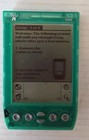 Handspring Visor Deluxe Translucent Green Portable Pda Organizer Palm Pilot