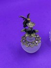 Vintage Perfume Bottles Lot Of 2 Fragrance Bottles For Vanity Glass Silver