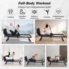 Foldable Pilates Reformer Home Pilates Equipment Studio Gym Workout Machine New