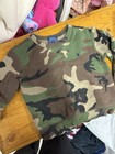 Polo Ralph Lauren Boys Size 4 Camo Army Crewneck Logo Pullover Sweatshirt