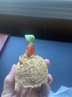Vintage Lady Porcelain Half Doll Pin Cushion