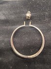5pcs Nickleplated Half Dollar Coin Holder Pendant Style Necklace  Free Ship Usa 