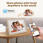 Digital Picture Frame Wifi 10 Inch Ips Touch Screen Digital Photo Frame Display 