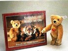 Steiff  celebration Teddy Bear With Book In English-celebration Of Steiff