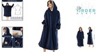 Oversized Sherpa Fleece Hoodie Blanket Wearable Warm Cozy Gift For All