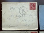  4  Us 1890s-1900s Covers 2 Cent Fancy Cancel Liberty   Detroit  Michigan
