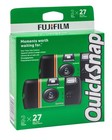 Fujifilm - Quicksnap Flash 400 Single-use Camera With Flash - 2 Pack - Green