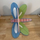 Lillian Vernon Dragonfly Corner Shelf Pastel Kids Room Office Decor