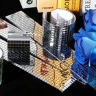 Pp Opount 2360pcs 5x5mm Self-adhesive Real Glass Disco Mirror Tiles Craft Diy