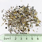 5 Grams Tiny Watch Parts Steampunk Hands Wheel Gear Nail Art Watchmaker Lot Vtg