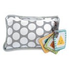 Boppy Preferred Shopping Cart And Restaurant High Chair Cover - Gray Jumbo Dots