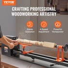 Vevor Benchtop Wood Lathe  Power Wood Turning Lathe 14 In X 40 In 0 5 Hp 370w