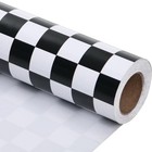  Checkered Flag Wrapping Paper Roll- Mini Roll 17 Inches X 33 Feet - Race Car 