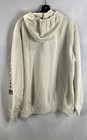 Carhartt K288 Nwt Men s Loose Fit Midweight Logo Sleeve Hoodie Cream Sz L