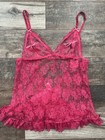 Vtg Victoria Secret Sexy Little Things Large Lace Y2k Babydoll Lingerie Nighty