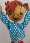 Euc 1960s Vintage Pelham Puppet Marionette Woodenhead Boy Wiltshire England Toy