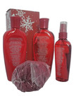 Avon Sensual Moments Gift Set Body Lotion Bubble Bath Body Spray Loofa Gift Box
