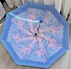 Nwt Lilly Pulitzer  kaleidoscope Coral  Print Travel Umbrella