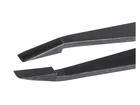 Ideal-tek 709 cf - Full Plastic Tweezers  Carbon Fiber  Short  Flat Tip  4 53 