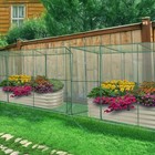 Aoodor 12x4x6ft Walk-in Mesh Crop Cage Plant Cover Protection Tent For Vegetable