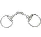 Horse Egg Butt Snaffle Bit With French Link Mouth Piece Stainless Steel All Size