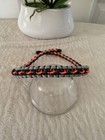 Gray black And Orange Bow Wrist Sling