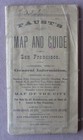 Rare Antique 1882 Faust   s Map And Guide Of San Francisco 17x17 W 64 Pg 7th Edn