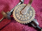 Nice Vintage Hand Crank Weaving Bobbin Winder Mattson Mora Sweden Swedish