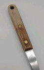 Vintage Robinson Short Handle Spatula Slotted Usa Wood Handle Stainless Farm
