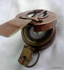 Brass Antique British Prismatic Military Vintage Pocket Working Compass Gift New