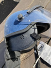 Vtg  Bell Police Riot Helmet New Face Shield   New Neck Shield Xl