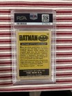 1989 Topps Batman  19 Gotham City s Dark Knight Psa 8