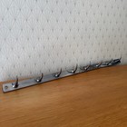 Vintage Stainless Steel Butcher Meat Hooks Bar Rail 26082511