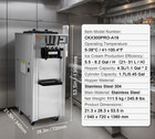 Commercial Soft Serve Ice Cream Machine Maker 21-31 L h Yield 3-flavor