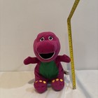 2008 Lyons Barney Purple Dinosaur Plush Soft Toy Stuffed Animal