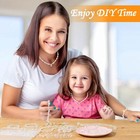 Crystal Beads  800 Pcs Crystal Glass Beads Bulk  Clear Crystal Beads For Jewelry