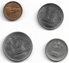 India 4 Coin Lot