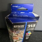 Epson Genuine 215 Combo Pack Black   Tri Color Ink Cartridges Expires 7 2027 New