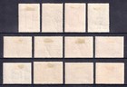 Vatican City     Scott 122-131  E11-e12     1949 Basilicas  Set     Mh     Scv  109
