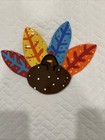 Coton Colors Happy Everything Thanksgiving Turkey Large Attachment 2008 Retired