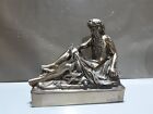 Incredible Cast Brass bronze Mythology Figure Heavy Vintage Detailed Art Statue