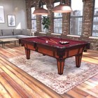 Pool Table  7 5 Ft   maple crimson 